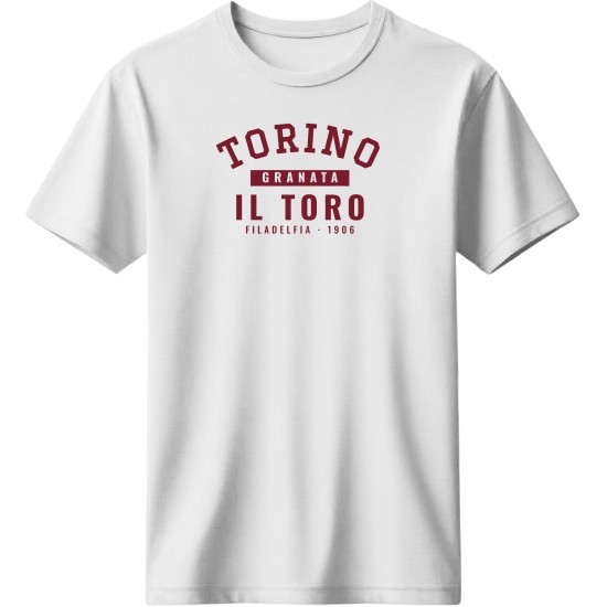 Τορίνο μπλουζάκι «Granata Il Toro», λευκό