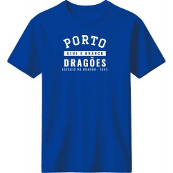 Πόρτο μπλουζάκι «Dragões», μπλε royal