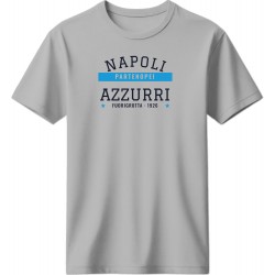 Νάπολι μπλουζάκι «Partenopei Azzurri», γκρι