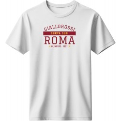 Ρόμα μπλουζάκι «Giallorossi», λευκό