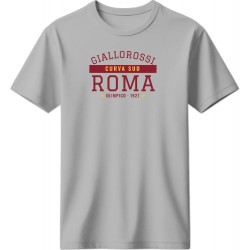 Ρόμα μπλουζάκι «Giallorossi», γκρι