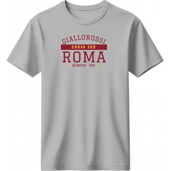 Ρόμα μπλουζάκι «Giallorossi», γκρι