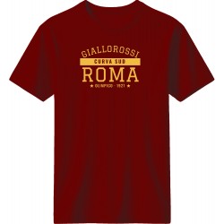 Ρόμα μπλουζάκι «Giallorossi», κόκκινο σκούρο
