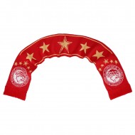 Ολυμπιακός κασκόλ 5 gold stars