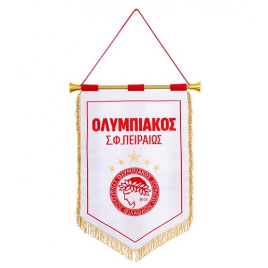 Ολυμπιακός λάβαρο Έμβλημα, 50*30 εκ.