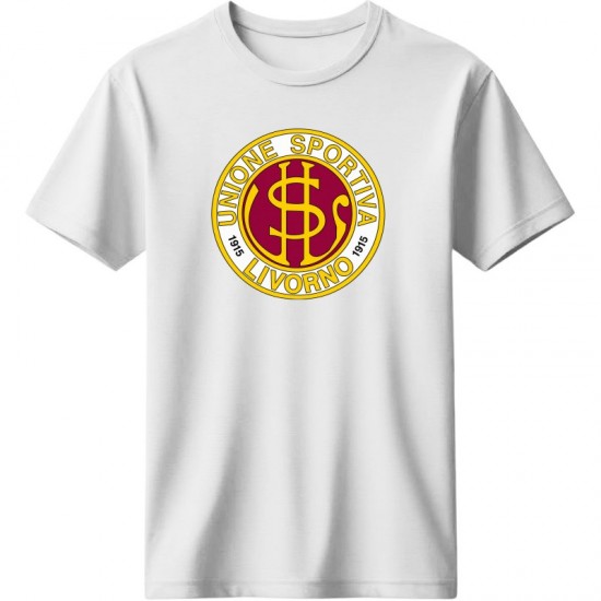 Λιβόρνο μπλουζάκι ΄''Livorno 1915 Vintage Crest T-Shirt'' – Retro Italian Football Edition