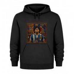 Maradona φούτερ ''El Dios del Fútbol -Mexico 1986 Legend T-Shirt'', μαύρο