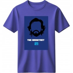 Πίρλο ρετρό μπλουζάκι “The Architect 21”, μωβ