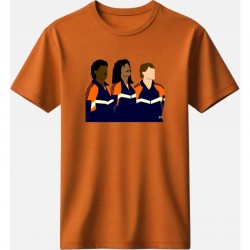 Ολλανδία ρετρό μπλουζάκι “Orange Legends – Netherlands”, πορτοκαλί