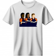 Ολλανδία ρετρό μπλουζάκι “Orange Legends – Netherlands”, λευκό