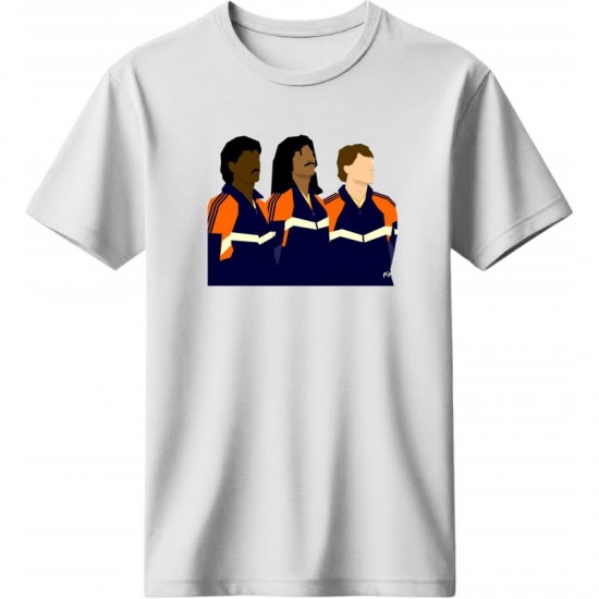 Ολλανδία ρετρό μπλουζάκι “Orange Legends – Netherlands”, λευκό