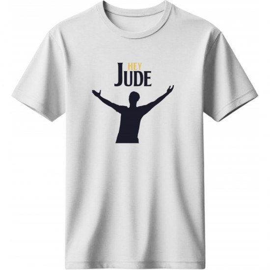 Μπέλινγχαμ μπλουζάκι “Hey Jude” , λευκό