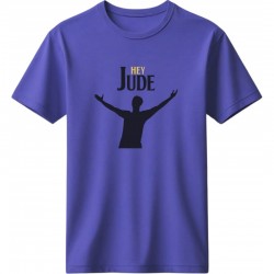 Μπέλινγχαμ μπλουζάκι “Hey Jude” , μωβ