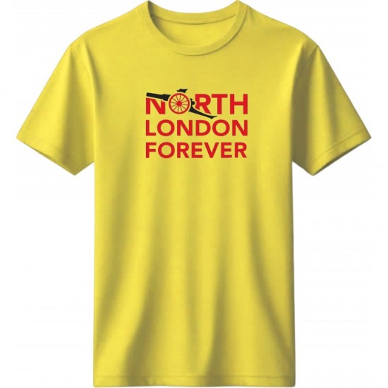 Άρσεναλ μπλουζάκι ποδοσφαίρου “North London Forever”, κίτρινο