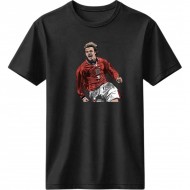 Μπέκαμ ρετρό  μπλουζ΄άκι “Beckham No7”, μαύρο