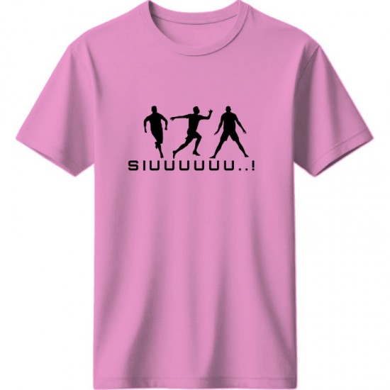 Ρονάλντο μπλουζάκι ποδοσφαίρου “SIUU Celebration”, ροζ