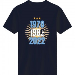 Αργεντινή μπλουζάκι “Argentina Champions – 3 Stars Legacy”, σκούρο μπλε