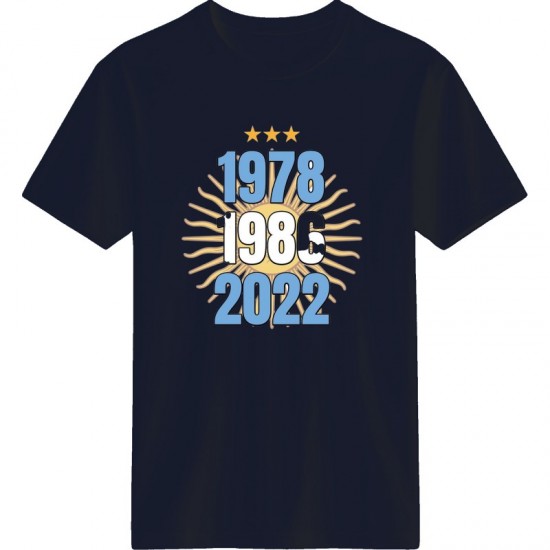 Αργεντινή μπλουζάκι “Argentina Champions – 3 Stars Legacy”, σκούρο μπλε