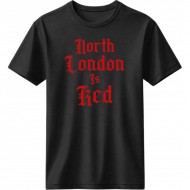 Άρσεναλ μπλουζάκι ποδοσφαίρου “North London Is Red”, μαύρο