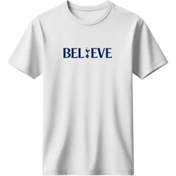 Τότεναμ μπλουζάκι ποδοσφαίρου “Believe – Spurs Spirit” , λευκό