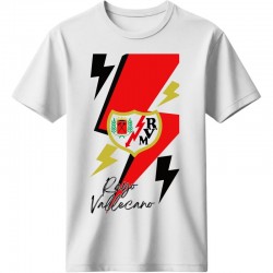 Ράγιο Βαγιεκάνο μπλουζάκι “Rayo Vallecano – Thunder Identity”, λευκό