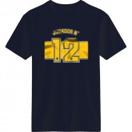 Μπόκα ρετρό μπλουζάκι “Jugador Nº12” – Fan Culture Edition,σκούρο μπλε