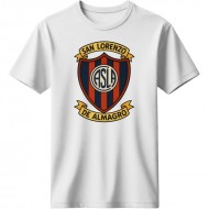 Σαν Λορέντζο μπλουζάκι “San Lorenzo Crest” – Classic Badge Edition, λευκό
