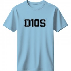 Μαραντόνα ρετρό μπλουζάκι “D10S” – Legend Code Edition, ανοιχτό μπλε