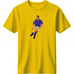 Schillaci ρετρό μπλουζάκι “Schillaci 19” – Italia ‘90 Hero Edition, κίτρινο