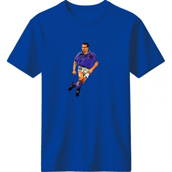 Schillaci ρετρό μπλουζάκι “Schillaci 19” – Italia ‘90 Hero Edition, μπλε
