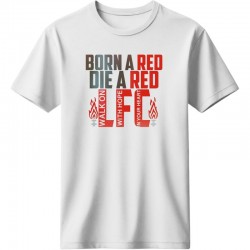Λίβερπουλ μπλουζάκι “Born a Red” – Fan Statement Edition, λευκό