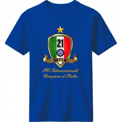 Ίντερ μπλουζάκι ''Champions 2026– 21st Scudetto Limited Edition'', μπλε