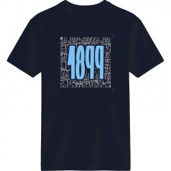 Μαρσέιγ μπλουζάκι ''Marseille 1899 T-Shirt – Olympique Heritage Edition'', μαύρο