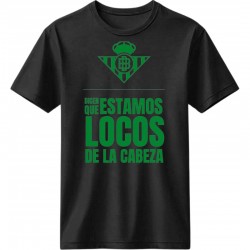Μπέτις μπλουζάκι “Locos de la Cabeza” T-Shirt – Ultras Edition, μαύρο