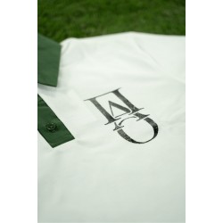 Παναθηναϊκός πόλο PAO MONOGRAM, λευκό
