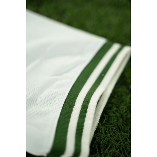 Παναθηναϊκός πόλο PAO MONOGRAM, λευκό