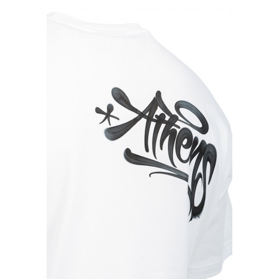 Παναθηναϊκός T-Shirt MADE IN ATHENS, λευκό