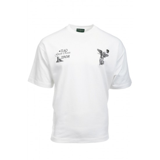 Παναθηναϊκός T-Shirt PAO STATUE, λευκό