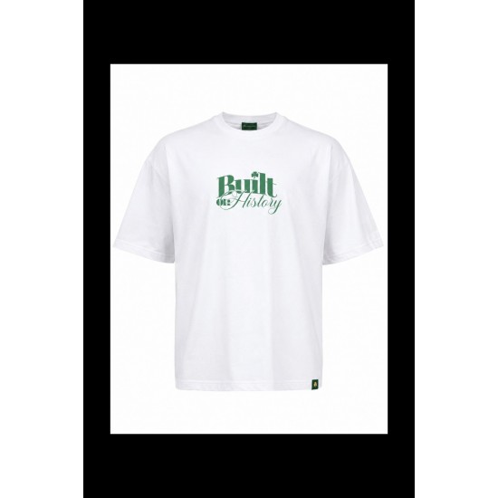 Παναθηναϊκός T-Shirt PAO THIS IS FOOTBALL, λευκό