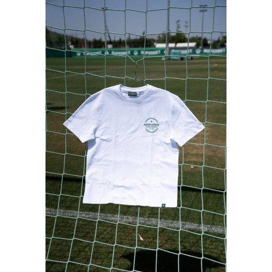 Παναθηναϊκός T-Shirt PAO ATHENIAN HERITAGE, λευκό