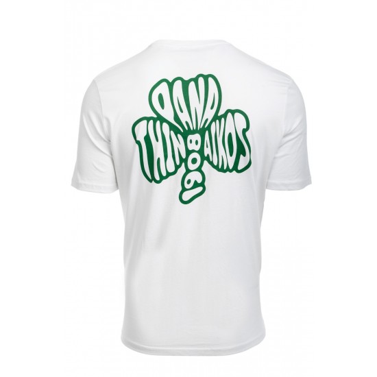 Παναθηναϊκός T-Shirt ALTERNATIVE SHAMROCK, λευκό