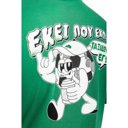 Παναθηναϊκός T-Shirt PAO ON TOUR, πράσινο