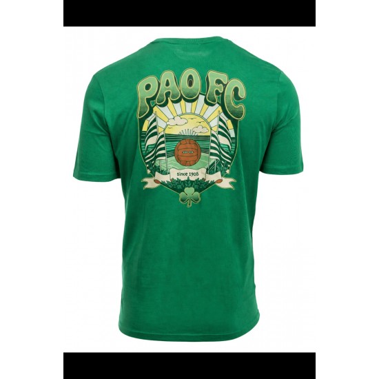Παναθηναϊκός T-Shirt OLD SCHOOL, πράσινο