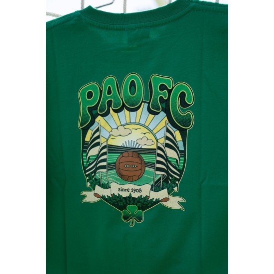 Παναθηναϊκός T-Shirt OLD SCHOOL, πράσινο