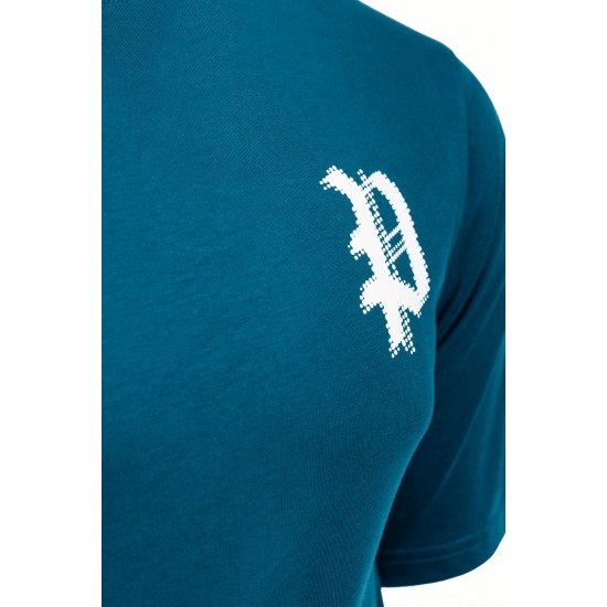 Παναθηναϊκός T-Shirt FLAMING SHAMROCK, πετρόλ