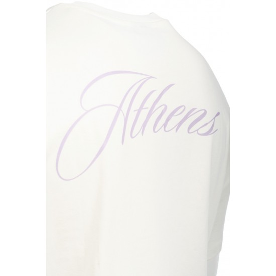 Παναθηναϊκός T-Shirt ATHENS P, κρεμ