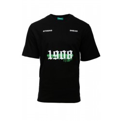 Παναθηναϊκός T-Shirt LIFETIME 1908, μαύρο
