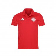 Ολυμπιακός πόλο μπλουζάκι Adidas , κόκκινο