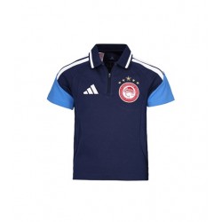 Ολυμπιακός 2026/27 παιδικ΄΄ό πόλο T-shirt προπόνησης adidas,μπλε