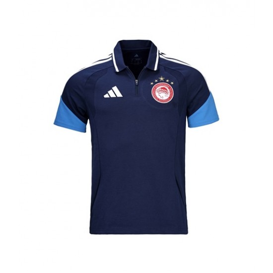 Ολυμπιακός πόλο TEAM μπλουζάκι Adidas , σκούρο μπλε